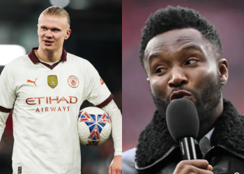 Show up in big games! – Ex-Super Eagles captain rattles Manchester City’s Haaland