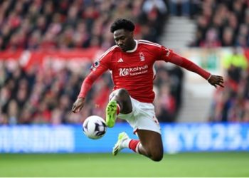 Olusegun bags first-half hat-trick and first career red card; Onuachu, Aribo, Akinsanmiro crash in England, Italy