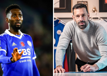 Ex-Man United forward Van Nistelrooy reveals why Ndidi won the MOTM award in Leicester’s win over West Ham