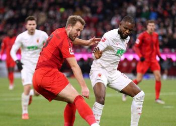 Nigerians abroad: Harry Kane leads Bayern Munich past Onyeka’s Augsburg; Okonkwo, Nkama, Godwin shine
