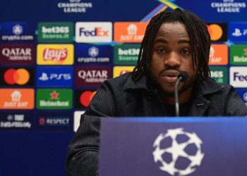 WATCH: Okocha’s magical goal thrills Ronaldinho, Vinicius Jr at star-studded ‘The Beautiful Game’ charity event