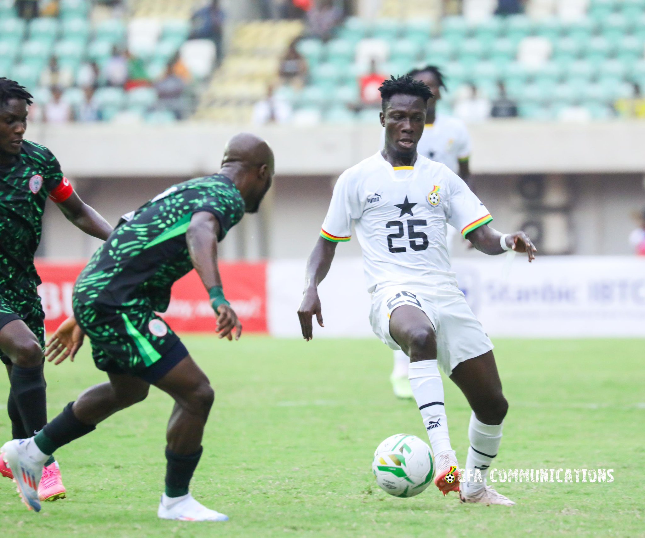 CHAN, Nigeria vs Ghana. Photo Credit - Ghana FA