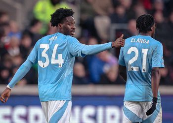 Ola Aina kickstarts Christmas celebrations for Nottingham Forest with brilliant strike against Brentford – Watch