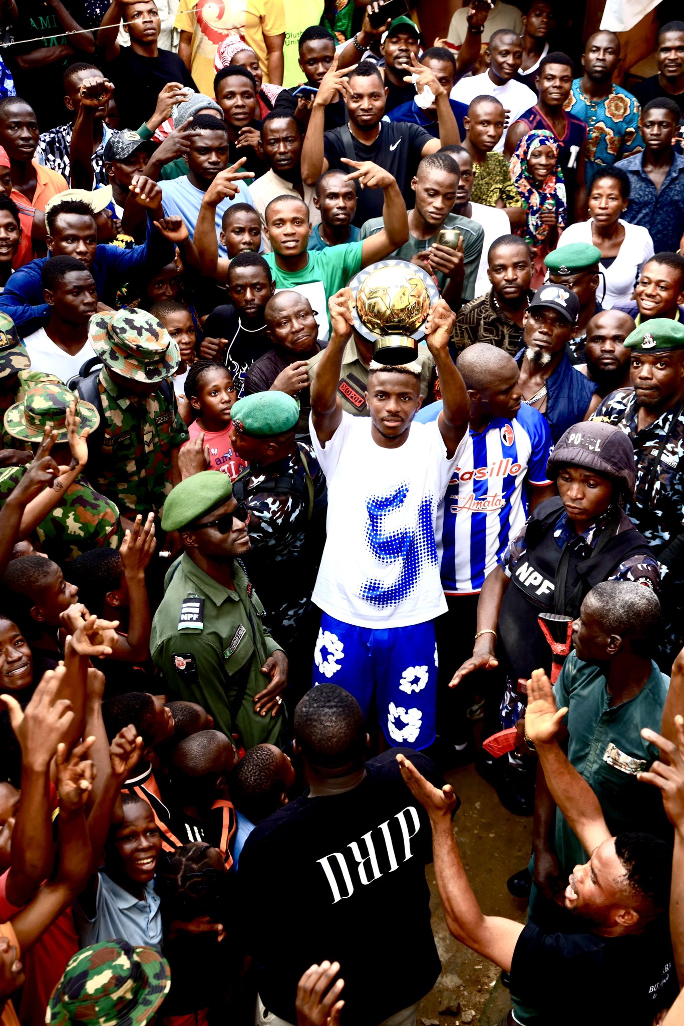 Victor Osimhen in Olasosun