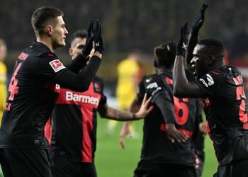 “I’m delighted for Patrik”- Boniface praises Bayer Leverkusen teammate despite tussle for starting shirt