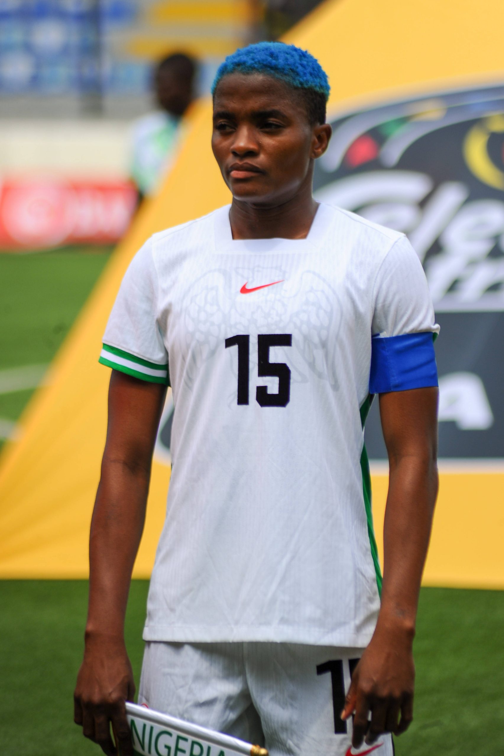 Rasheedat Ajibade of NIgeria during an International Friendly, Länderspiel, Nationalmannsch
