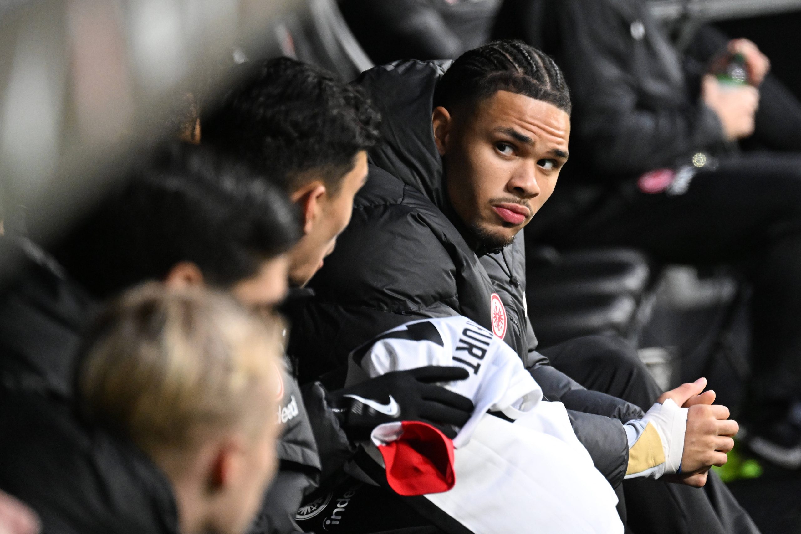 Eintracht Frankfurt defender Nnamdi Collins