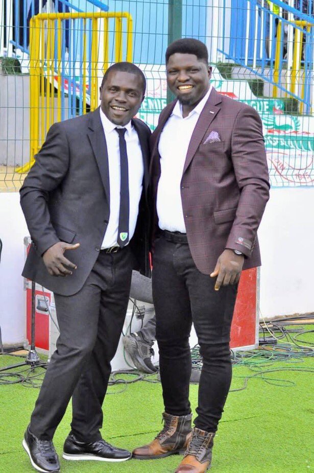 CHAN coaches: Ilechukwu and Ogunmodede. Photo Credit X