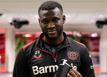 From Kaka to Boniface? AC Milan issue Nigerian striker jersey number as deal awaits medical verdict