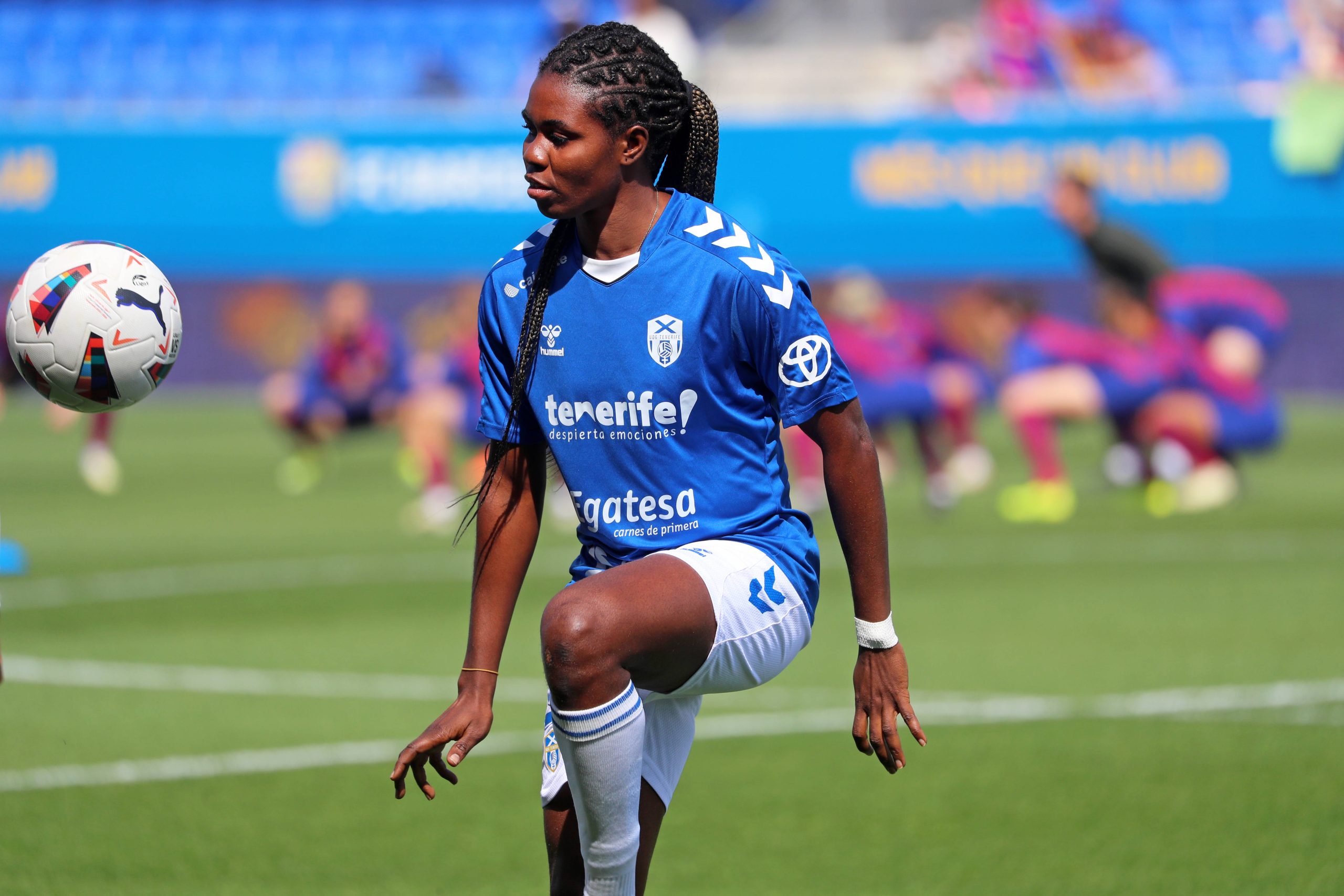 Nigeria and UD Tenerife star Gift Monday