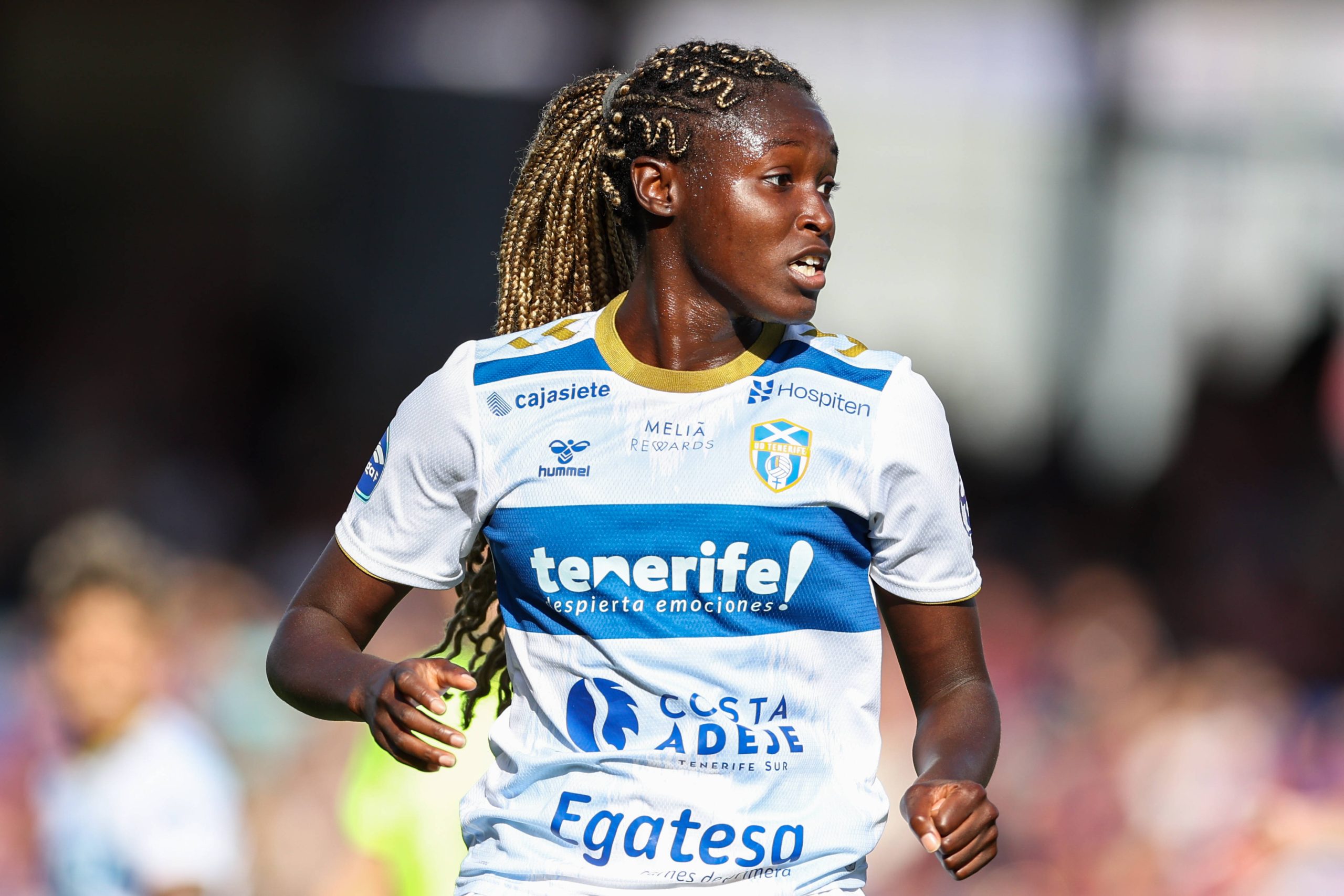 UD Tenerife star Rinsola Babajide 