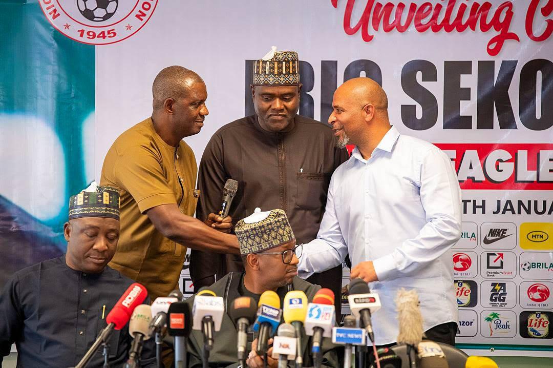 Nigeria Super Eagles coach Eric Chelle