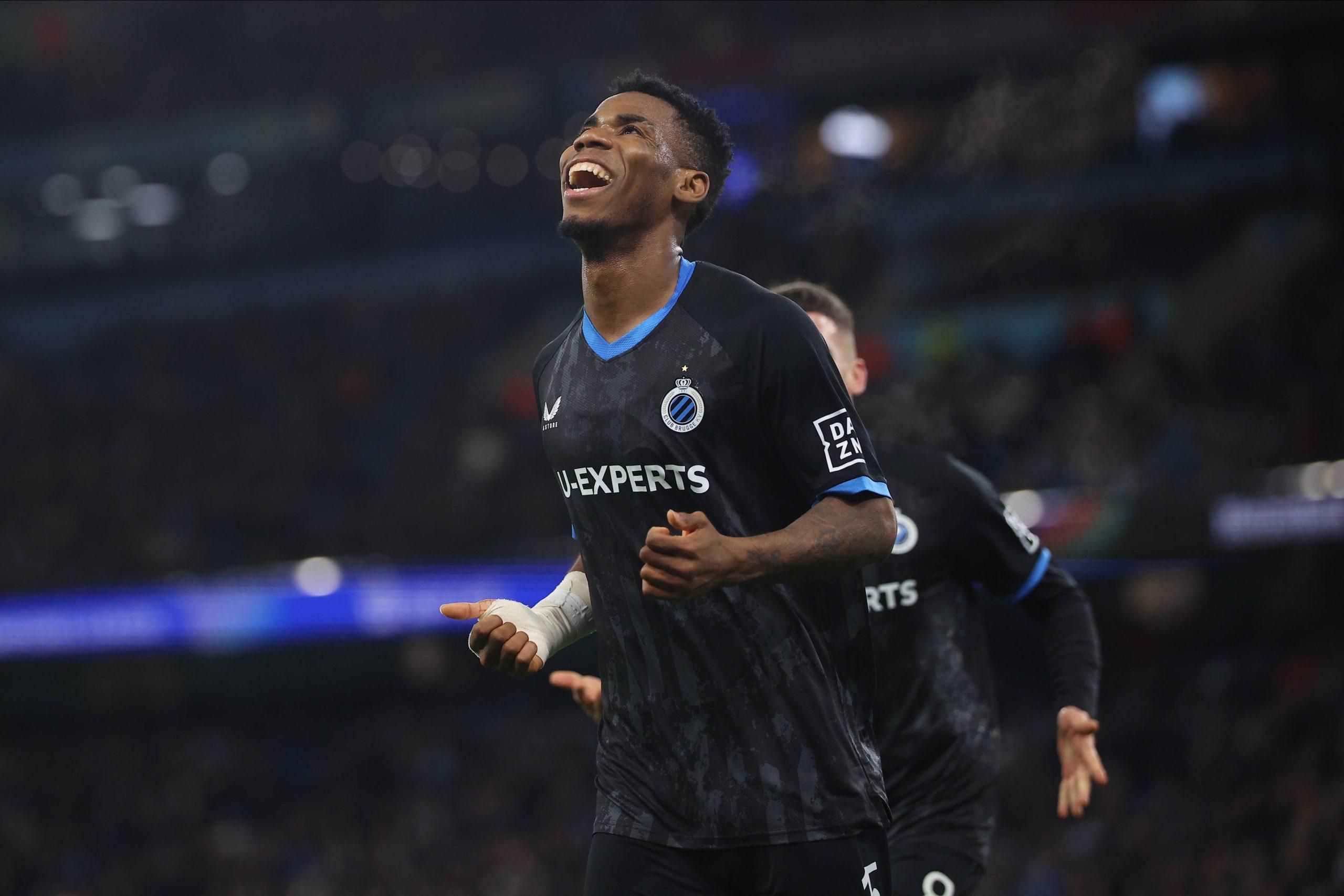 Raphael Onyedika elated with goal at Manchester City, despite Club Brugge's loss