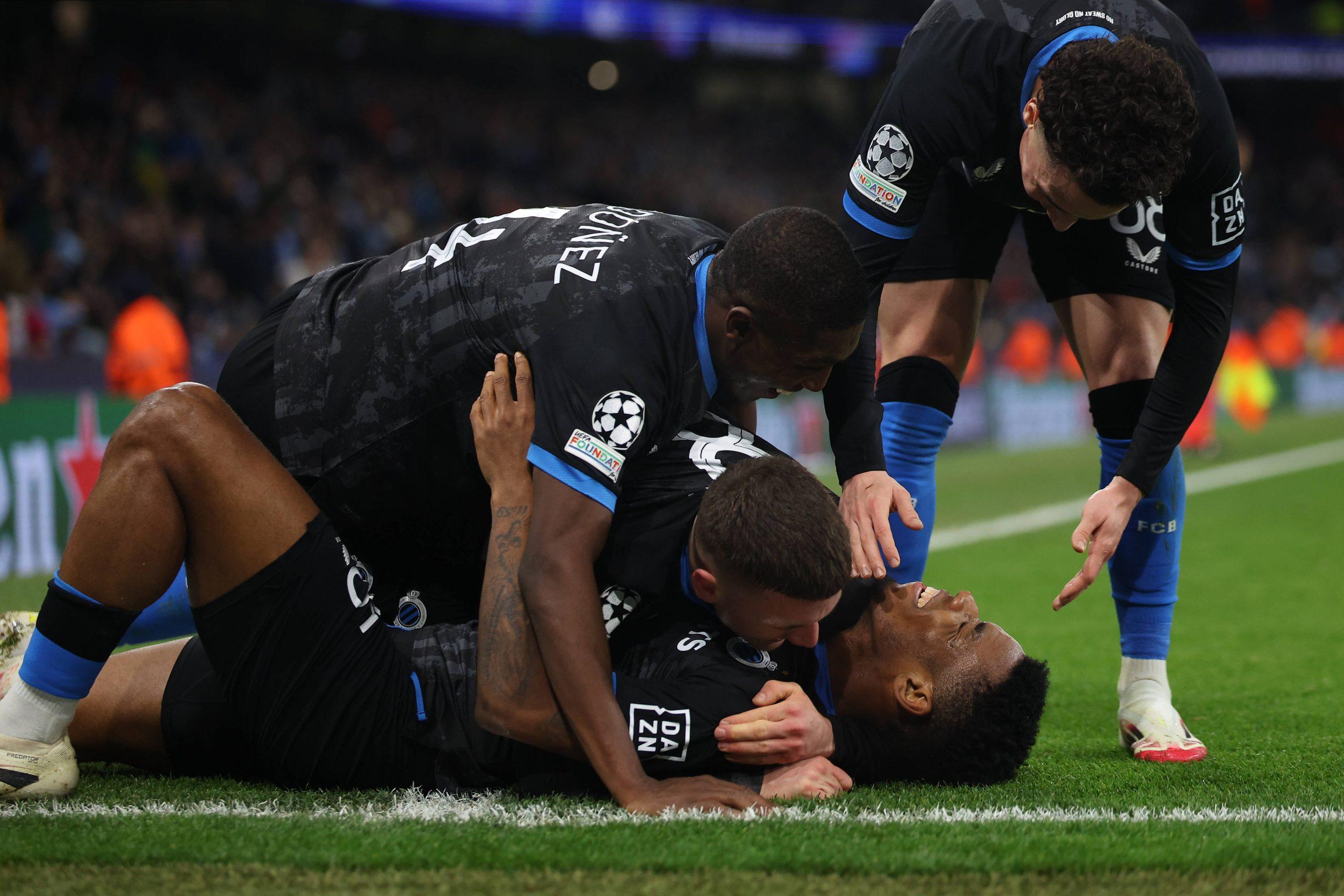 Raphael Onyedika elated with goal at Manchester City, despite Club Brugge's loss