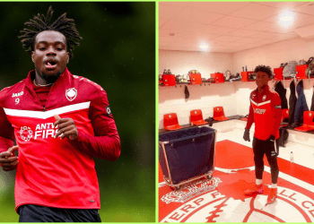 18-year-old Lagos-born forward seals victory for Monaco over Barcelona