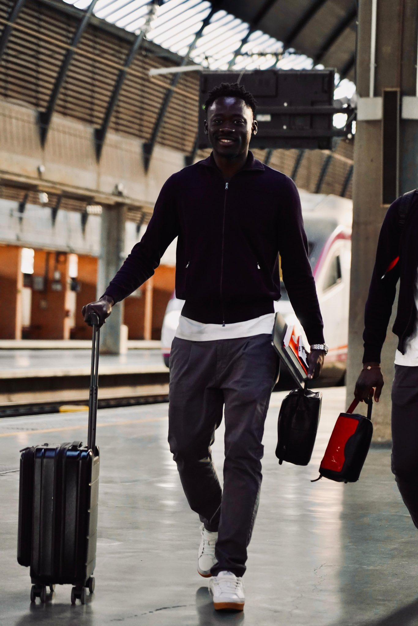 Akor Adams in trainig at Sevilla (Photo credit: Imago)