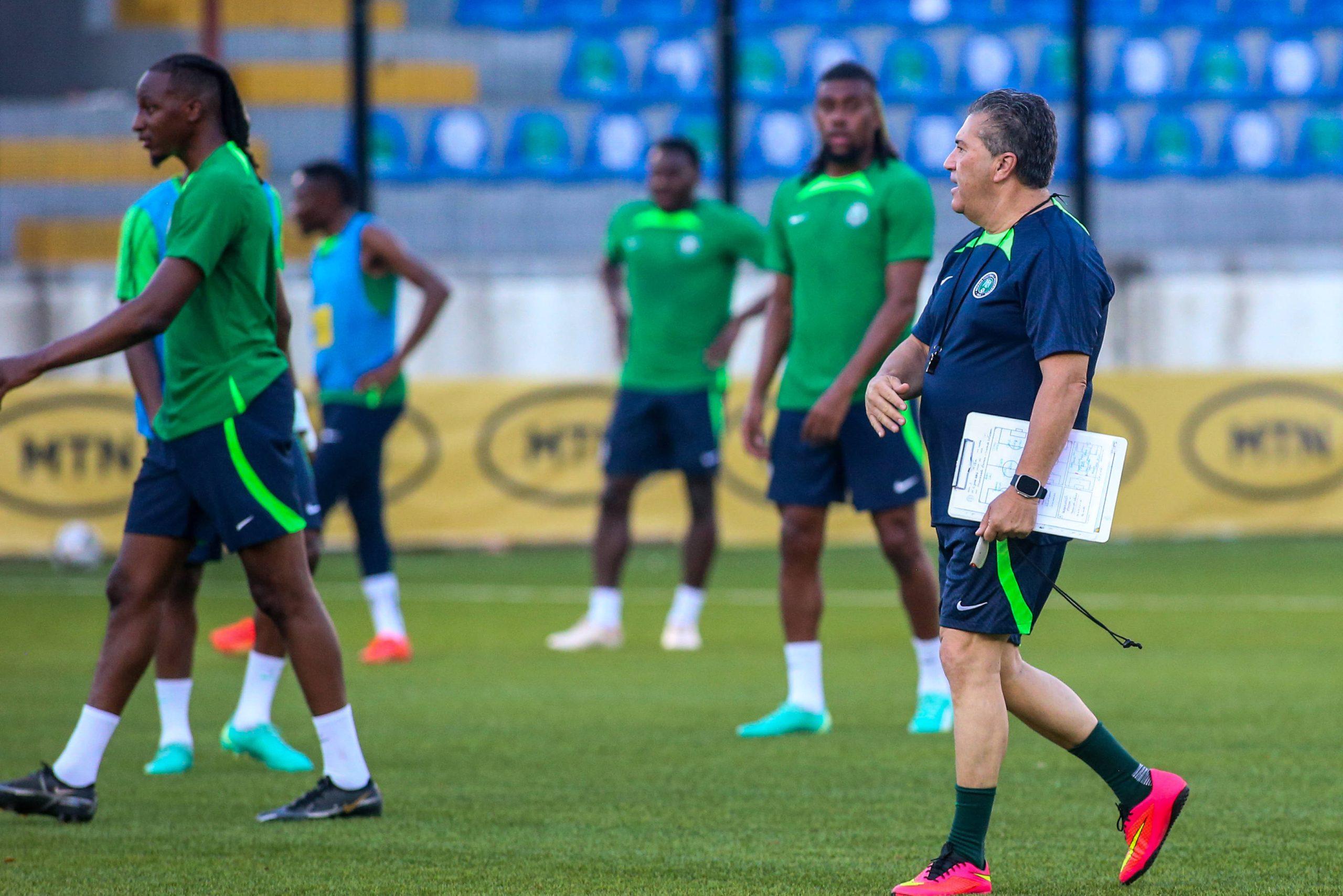 Jose Peseiro during the Super Eagles Training in preparation for the 2023 AFCON