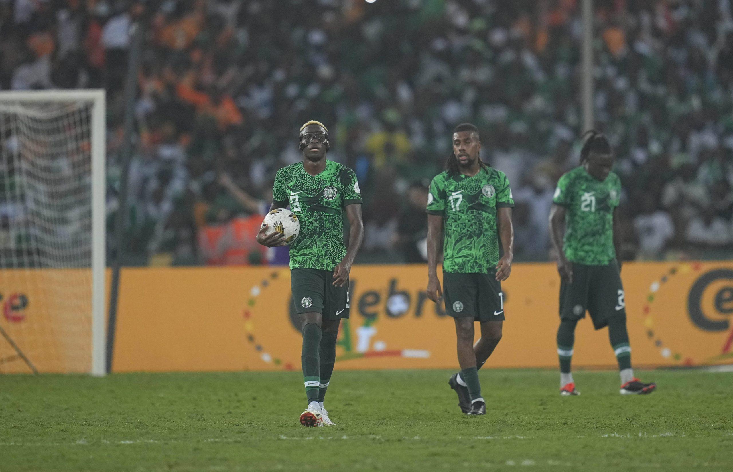 Victor Osimhen and Alex Iwobi 