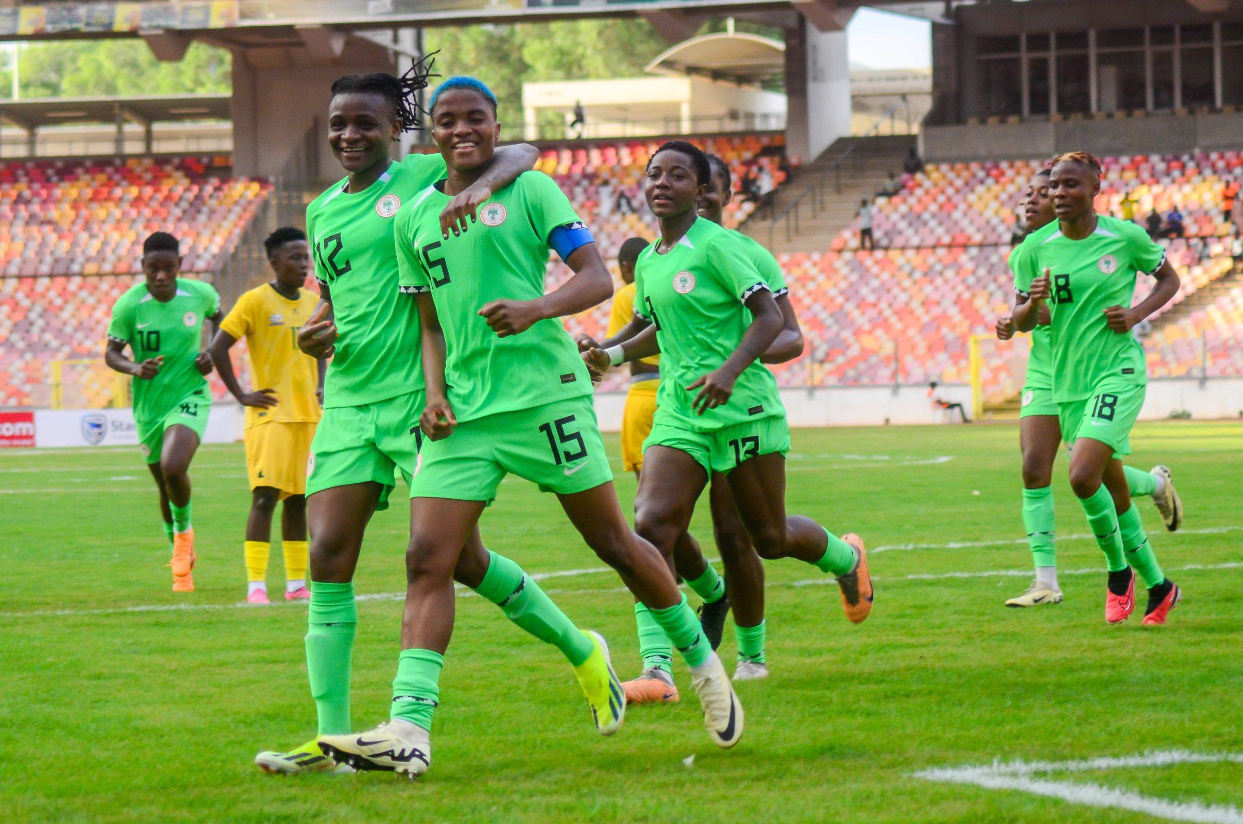 Nigeria Super Falcons vs South Africa Bayana Bayana