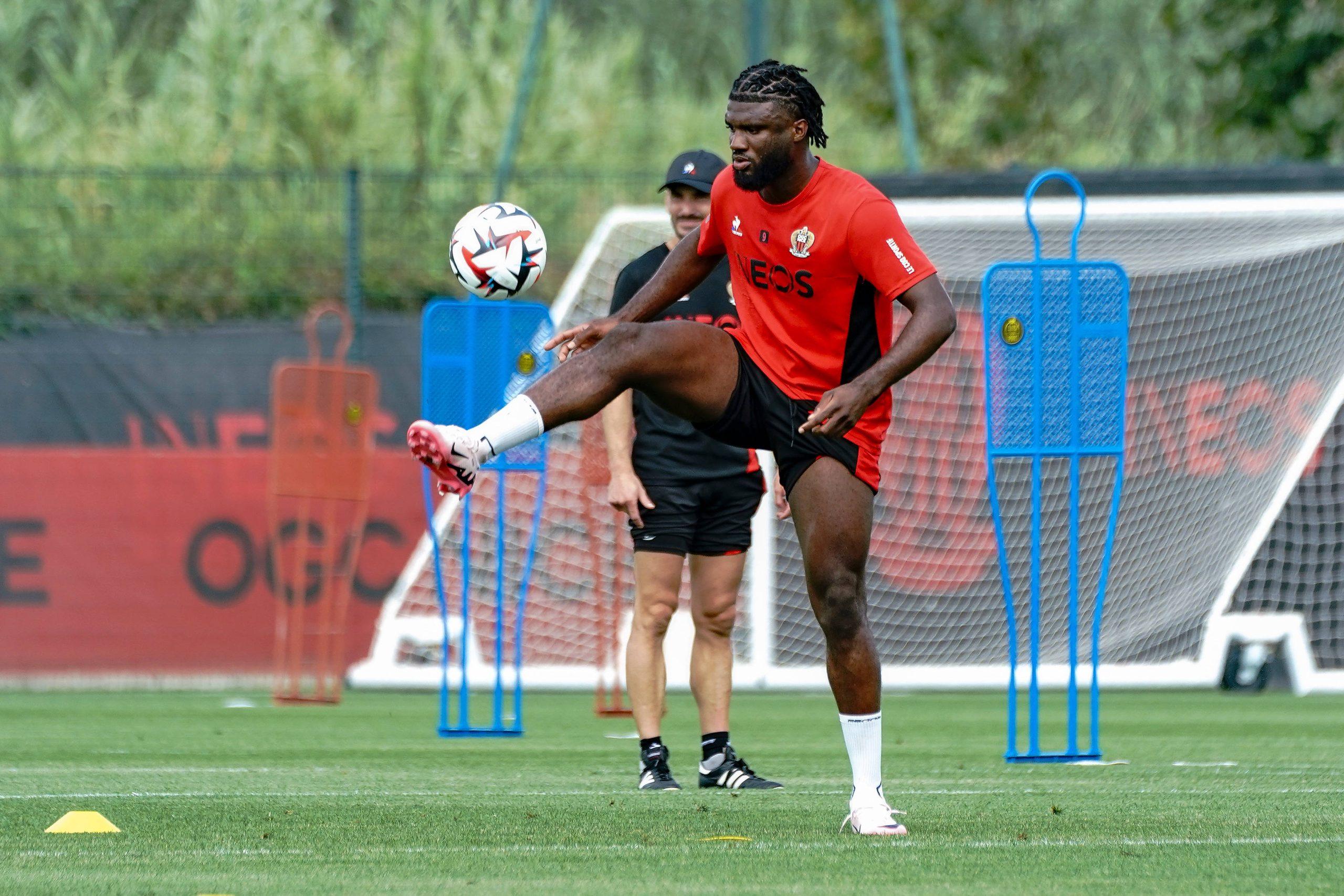 Terem Moffi of OGC Nice and Nigeria(Photo credit: Imago)
