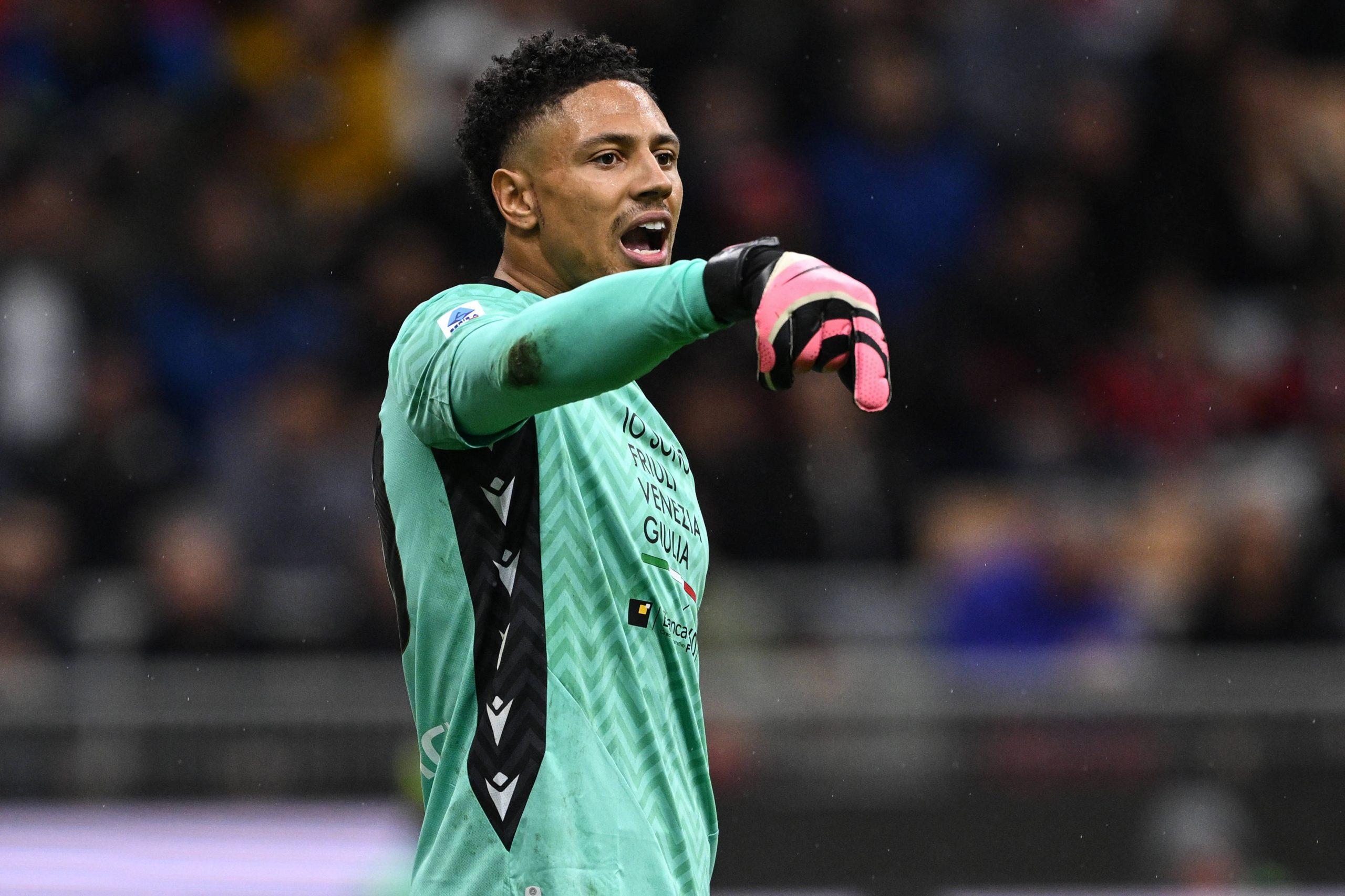 Nigeria Super Eagles and Udinese goalkeeper Maduka Okoye 