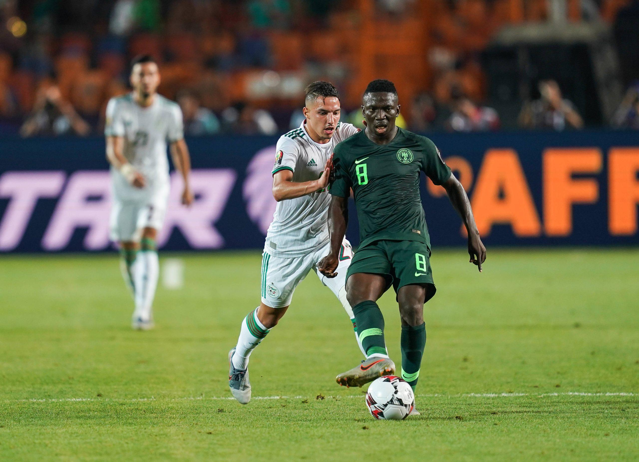 Oghenekaro Etebo for Nigeria (Photo credit: Imago)