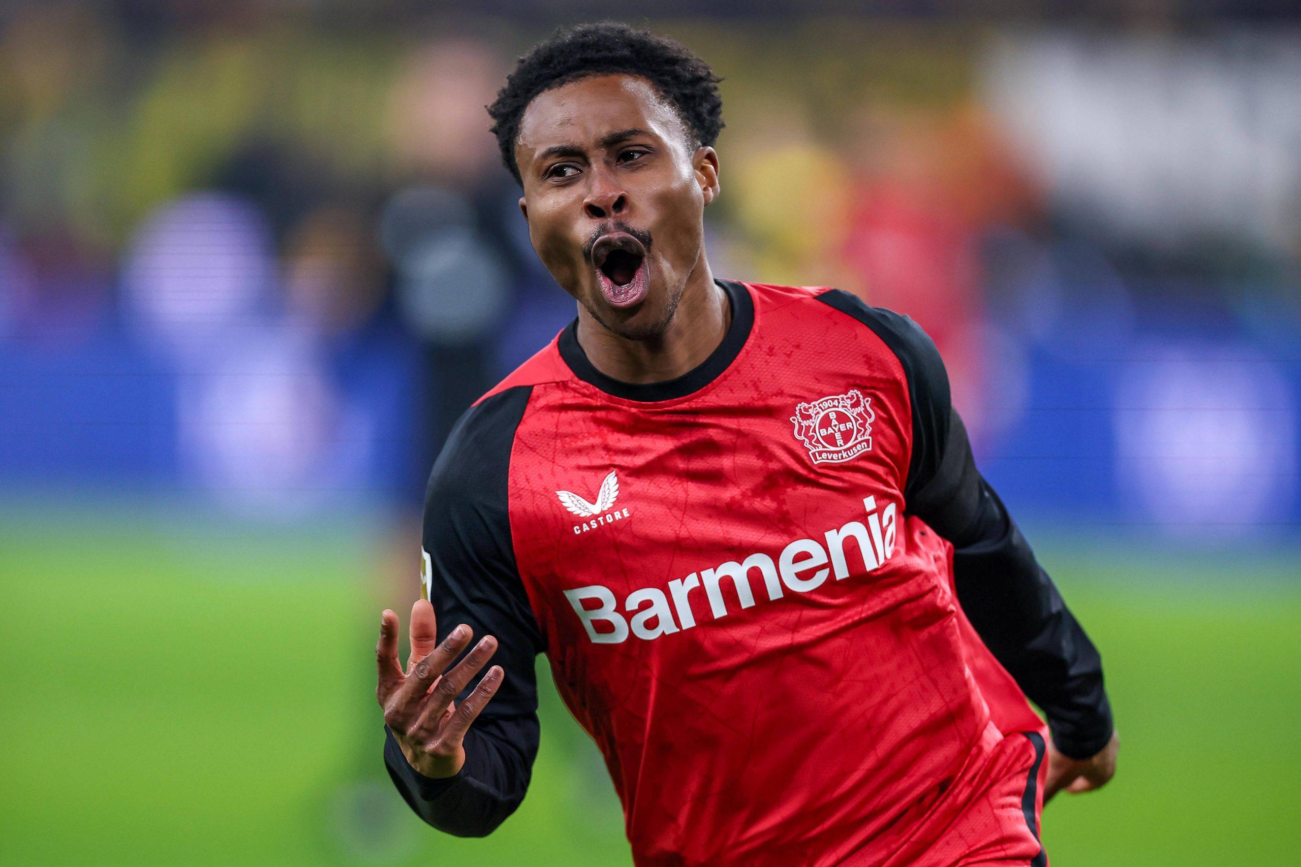 Nathan Tella Bayer Leverkusen (Photo credit: Imago)