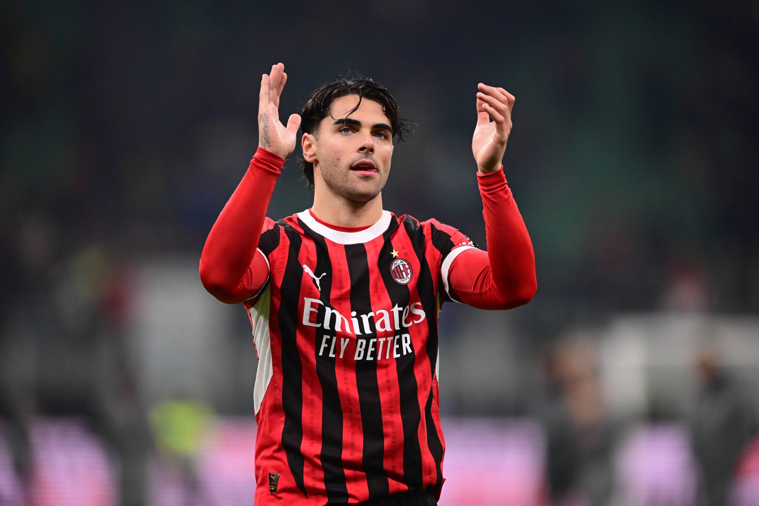 Riccardo Sottil for AC Milan (photo credit: Imago)