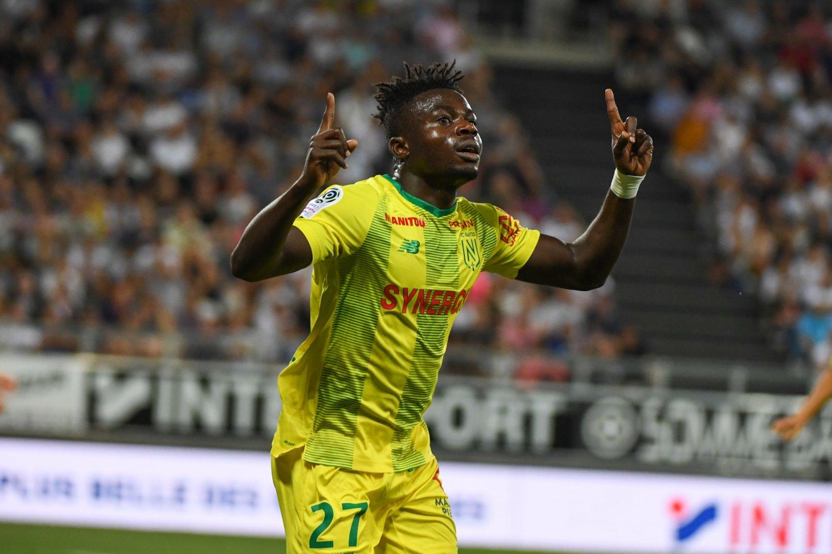 Nigeria Super Eagles and Nantes, Moses Simon. 