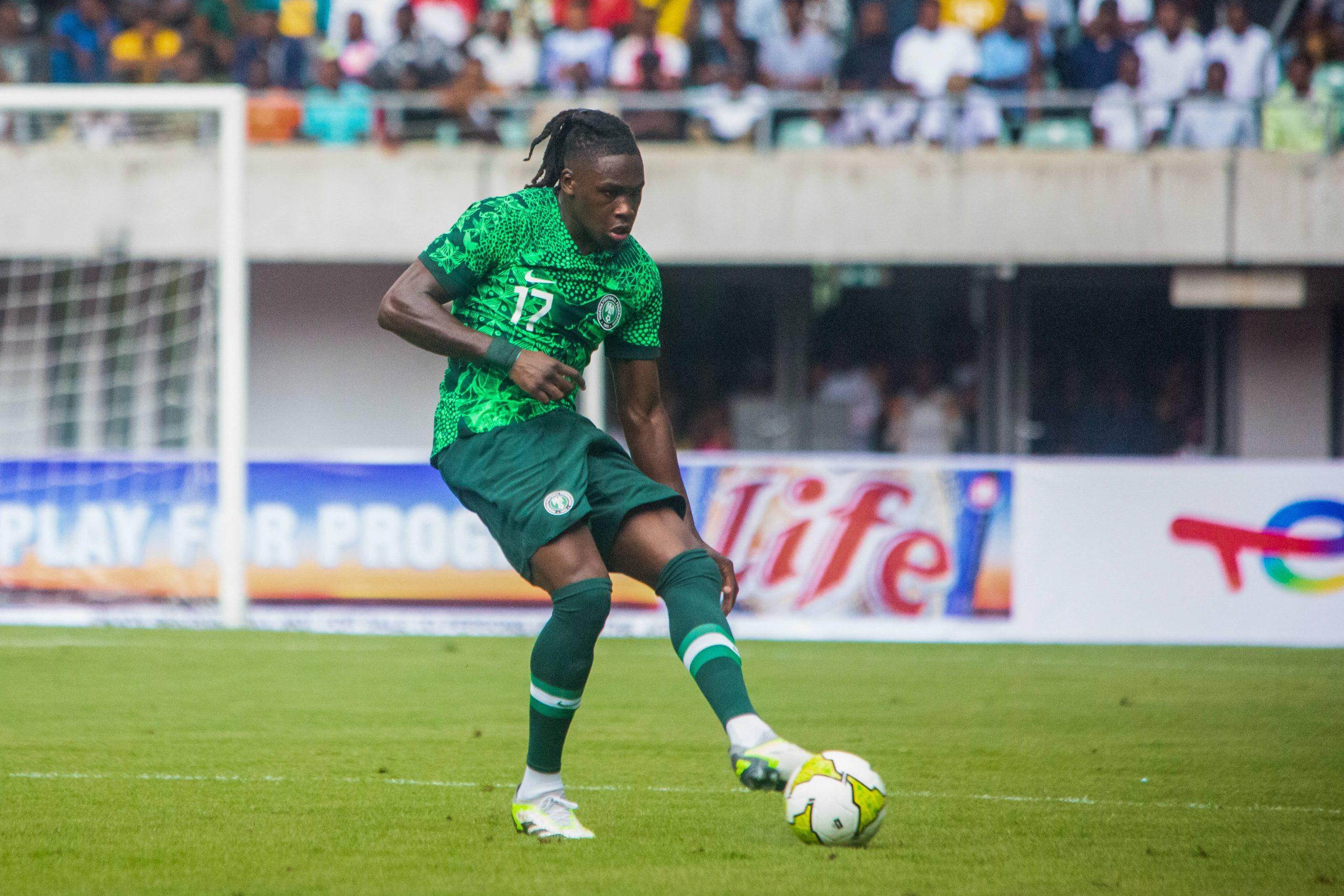 Calvin Bassey for Nigeria (Photo credit: Imago)