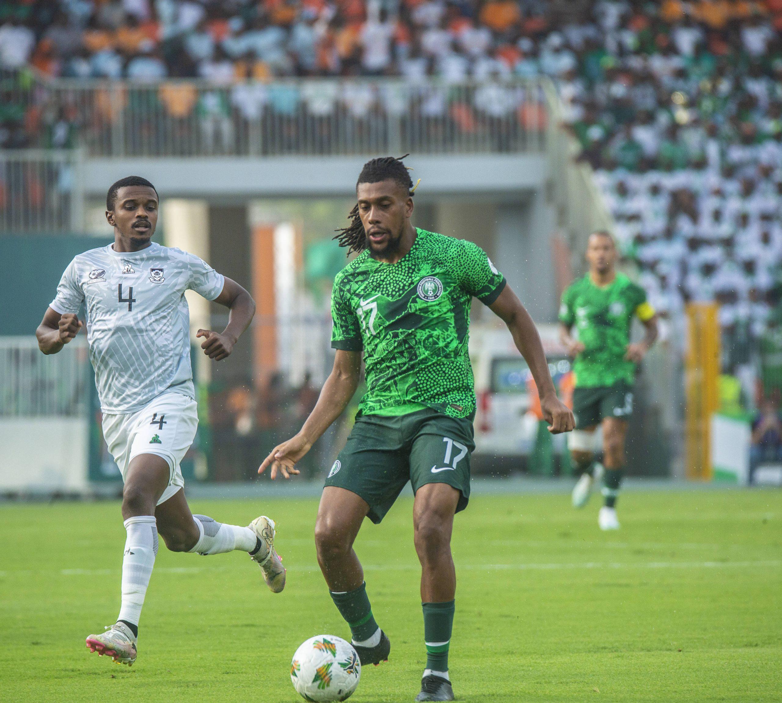 Alex Iwobi for Nigeria (Photo credit: Imago)