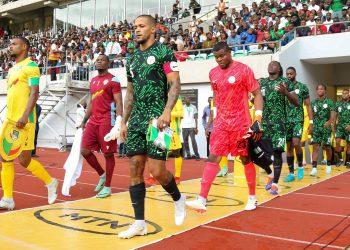 Flying Eagles captain Bameyi reacts after CAF Young Player of the Year nomination
