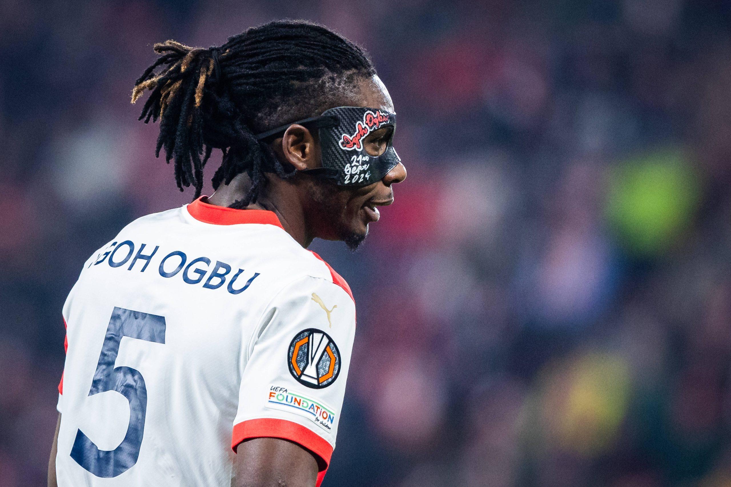 Nigeria and Slavia Prague star Igoh Ogbu.