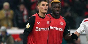 Bayer Leverkusen head coach hypes up Nathan Tella ahead of Dortmund clash