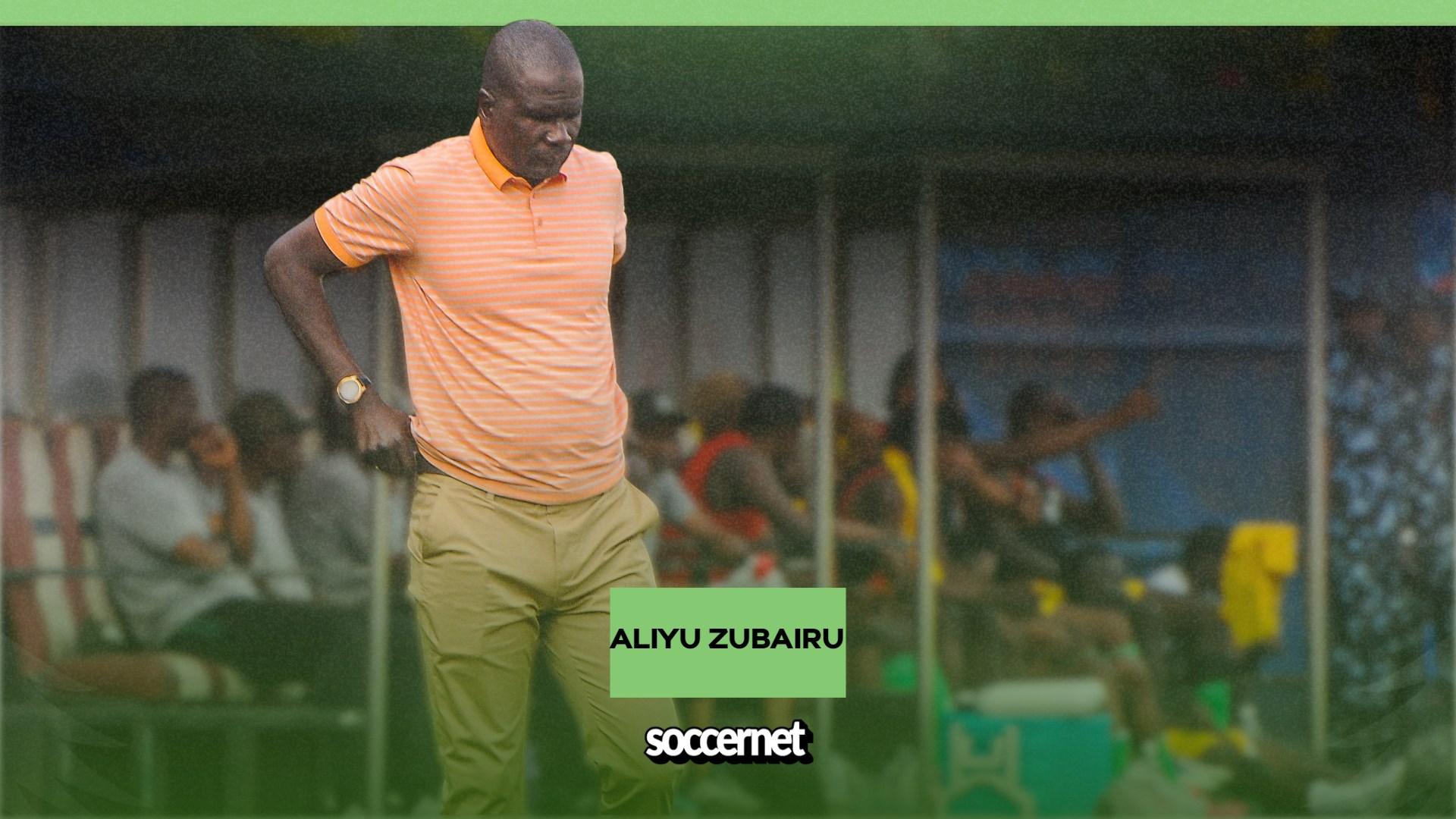 Flying Eagles coach Aliyu Zubairu