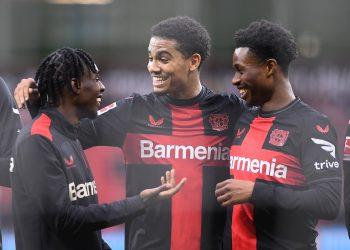 “I have shooting, but no accuracy”- Bundesliga ace Victor Boniface tells Bayer Leverkusen teammate Frimpong after FC24′ rating