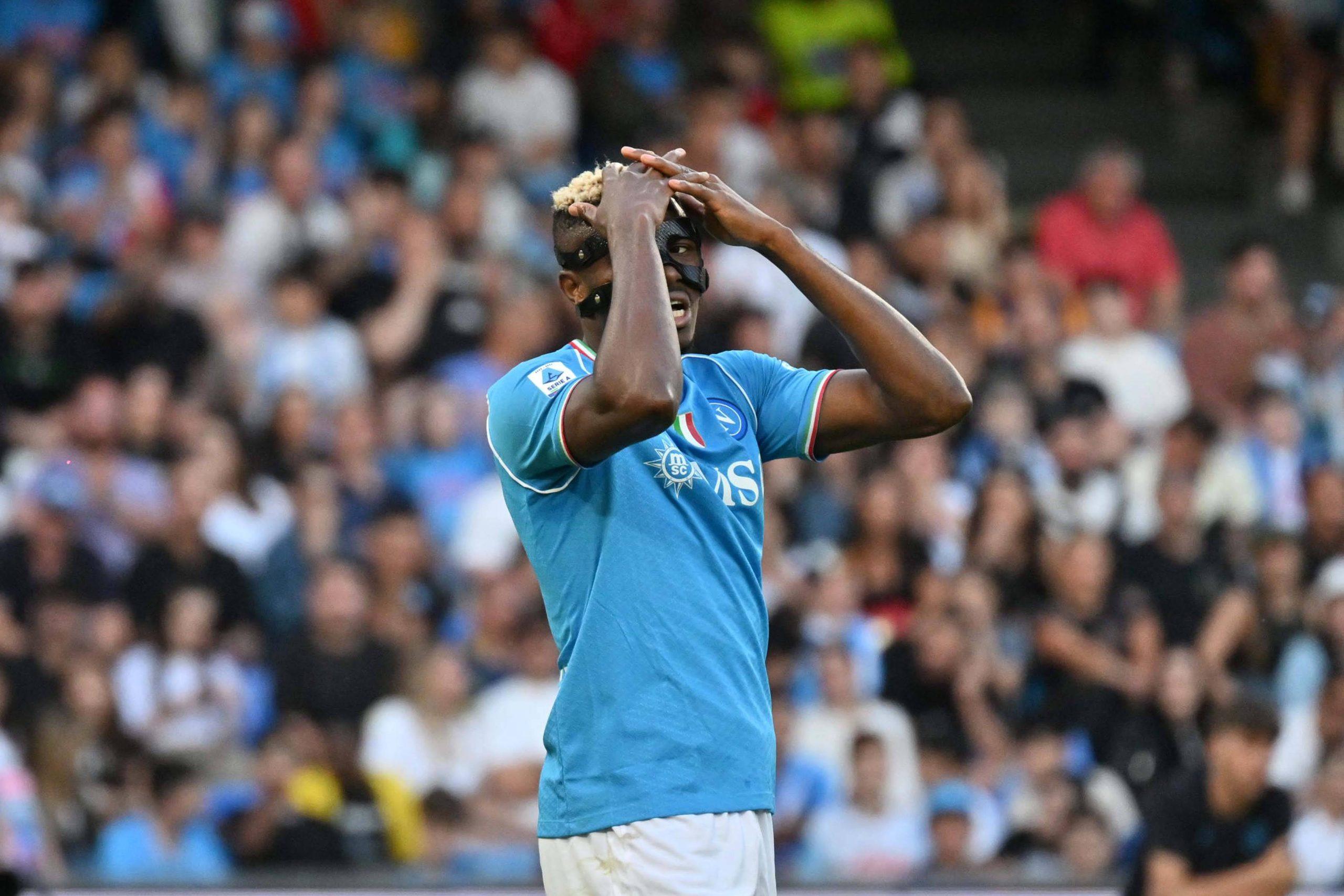 Victor Osimhen in action for Napoli
