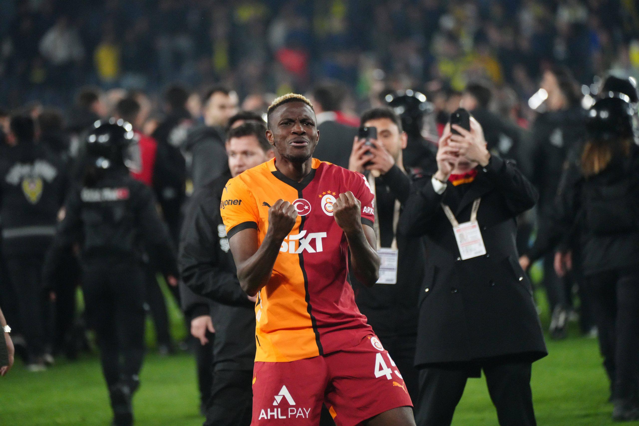 Nigeria and Galatasaray star Victor Osimhen.
