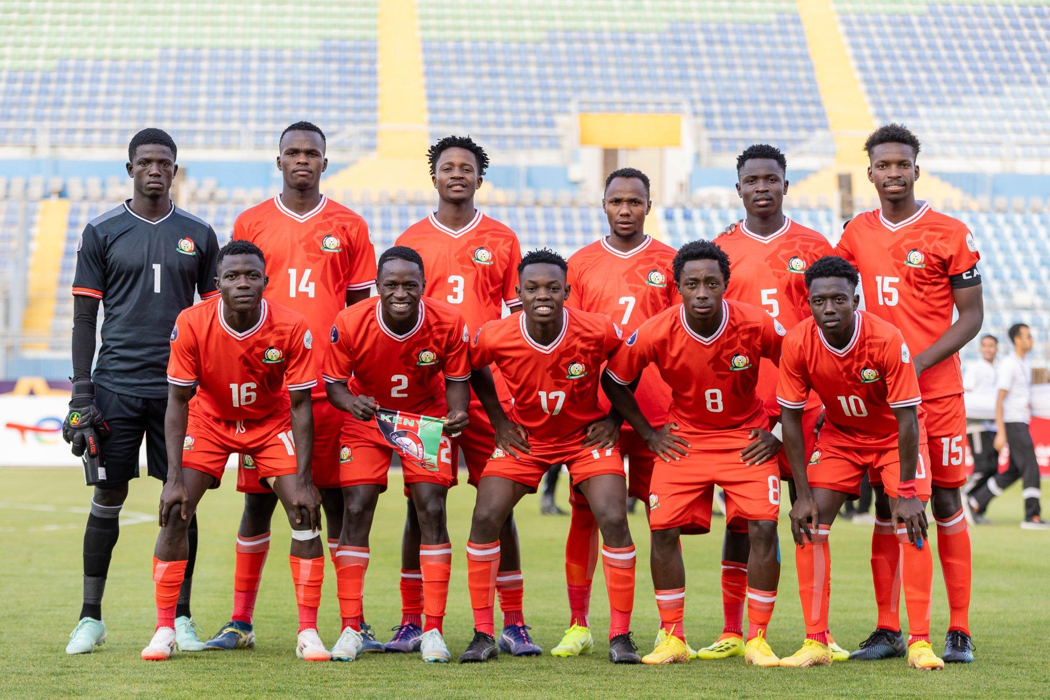 Kenya U20 national team, the Rising Stars.