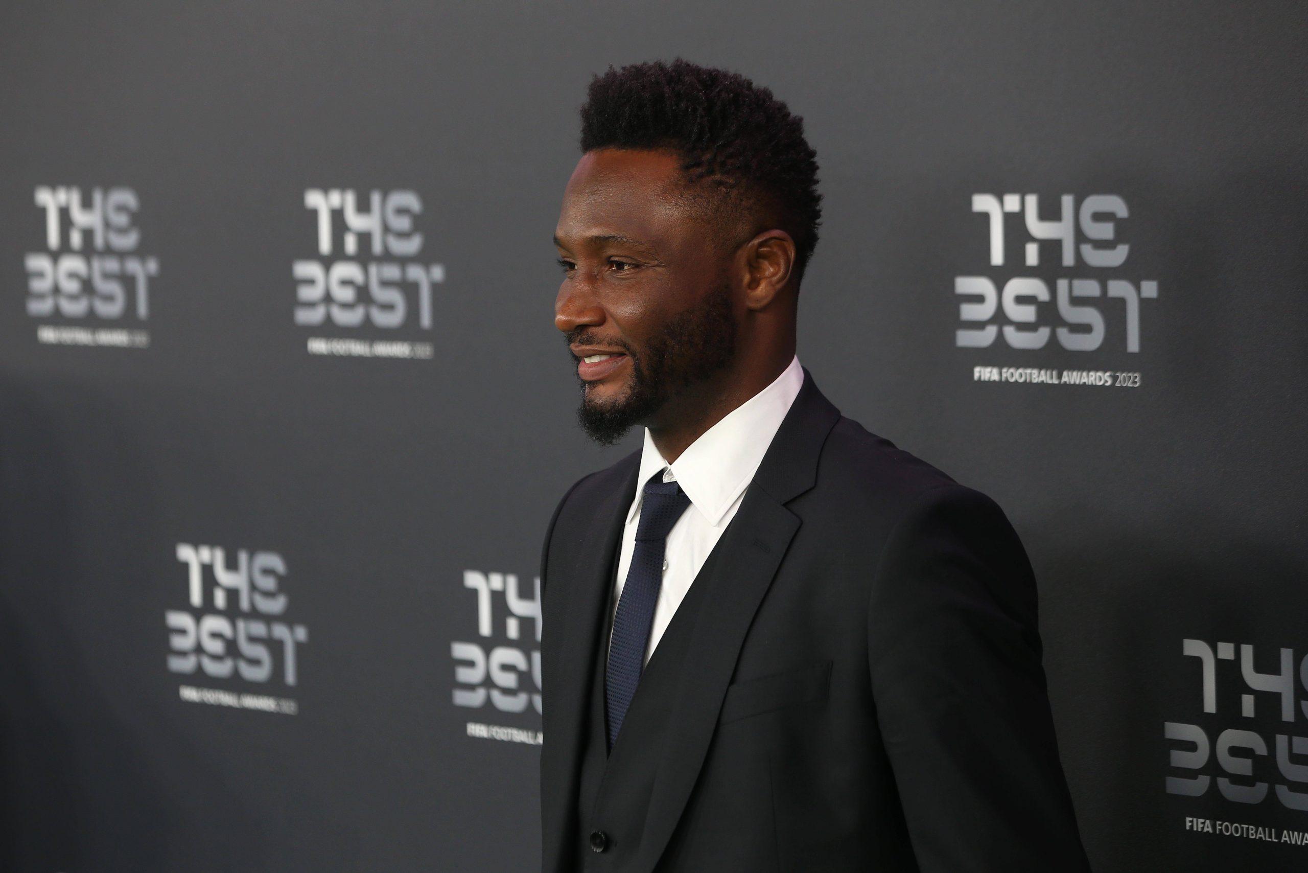 Former Nigeria and Chelsea midfielder John Obi Mikel.