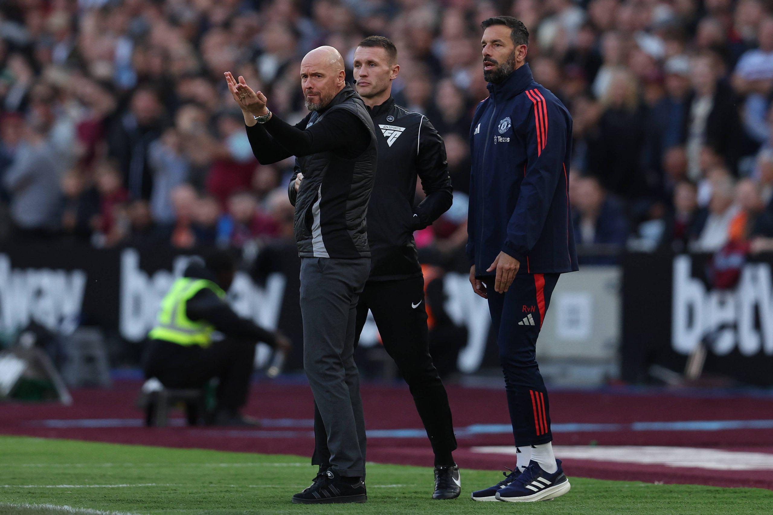 Former Manchester United coach Erik Ten Hag