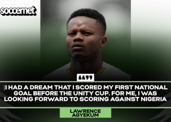“My mum is Nigerian” – Ghanian midfielder reveals how Super Eagles botched his Unity Cup dream