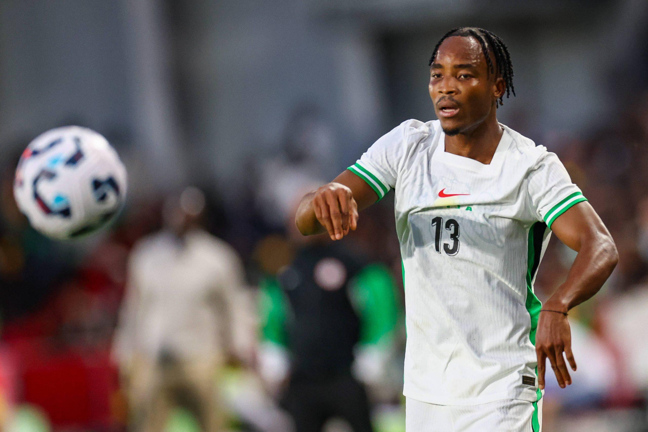 Super Eagles and Olympiacos defender Bruno Onyemaechi 