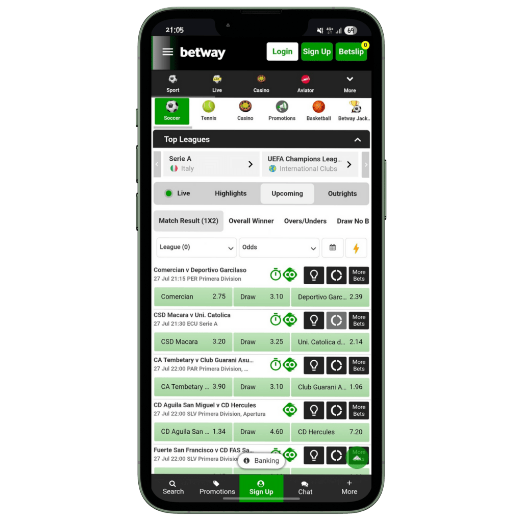 Best Football Betting Sites: Betway