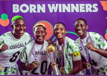 Legendary Nigeria star hits hat-trick as Echegini nets first UWCL goal in PSG’s draw with Benfica