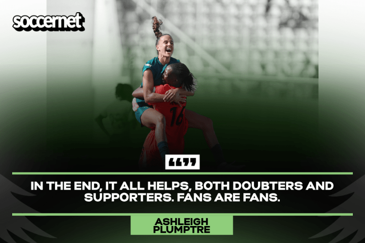 What Ashleigh Plumptre said after Nigeria’s 5-0 win over Zambia