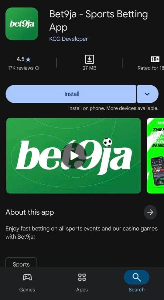 Bet9ja App Download – Official Mobile App for Android & iOS