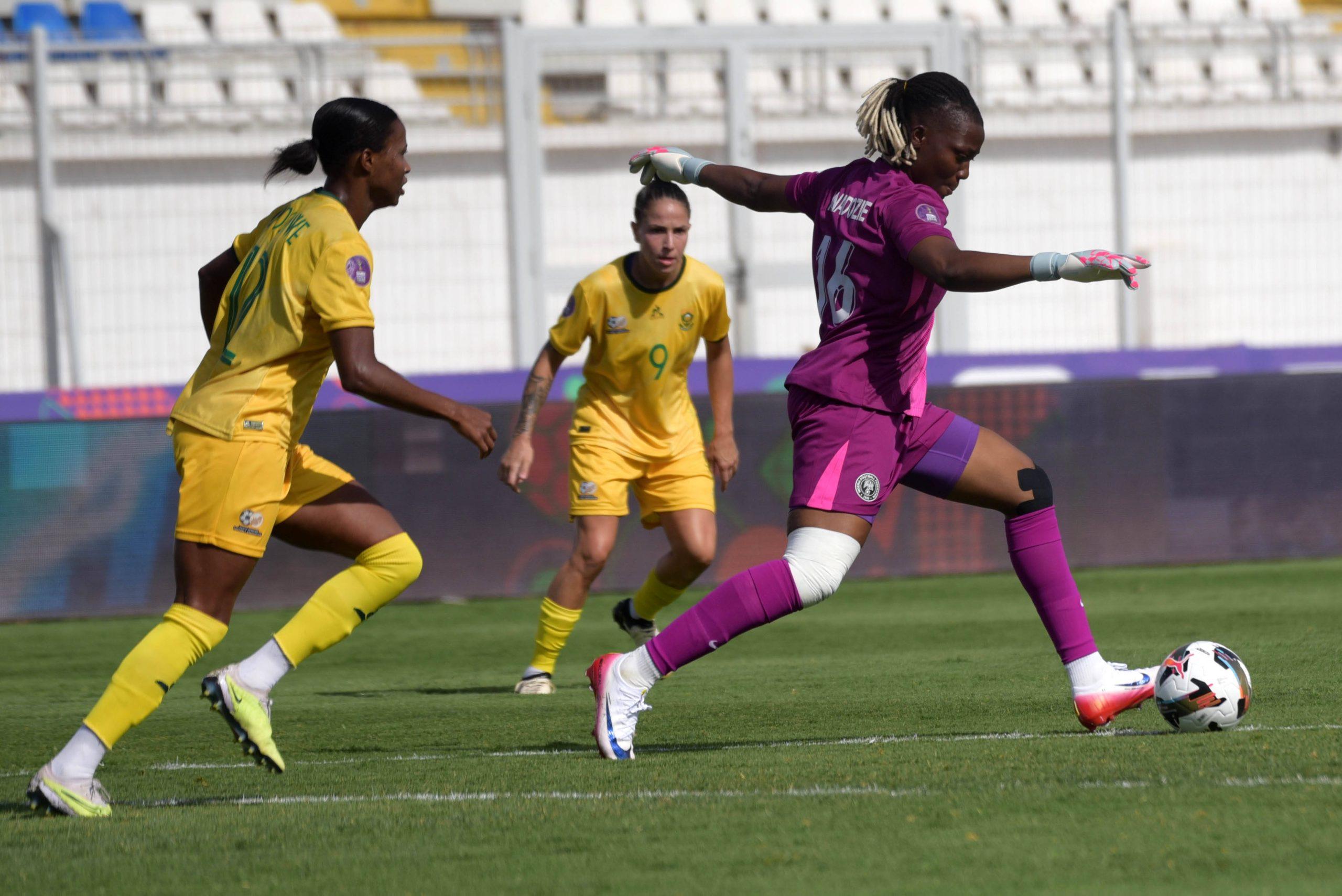 Chiamaka Nnadozie of Nigeria during the 2025 Women s Africa Cup of Nations WAFCON Semi Finals match between Nigeria and South Africa