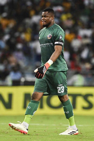 Nigeria and Chippa United goalie Stanley Nwabali