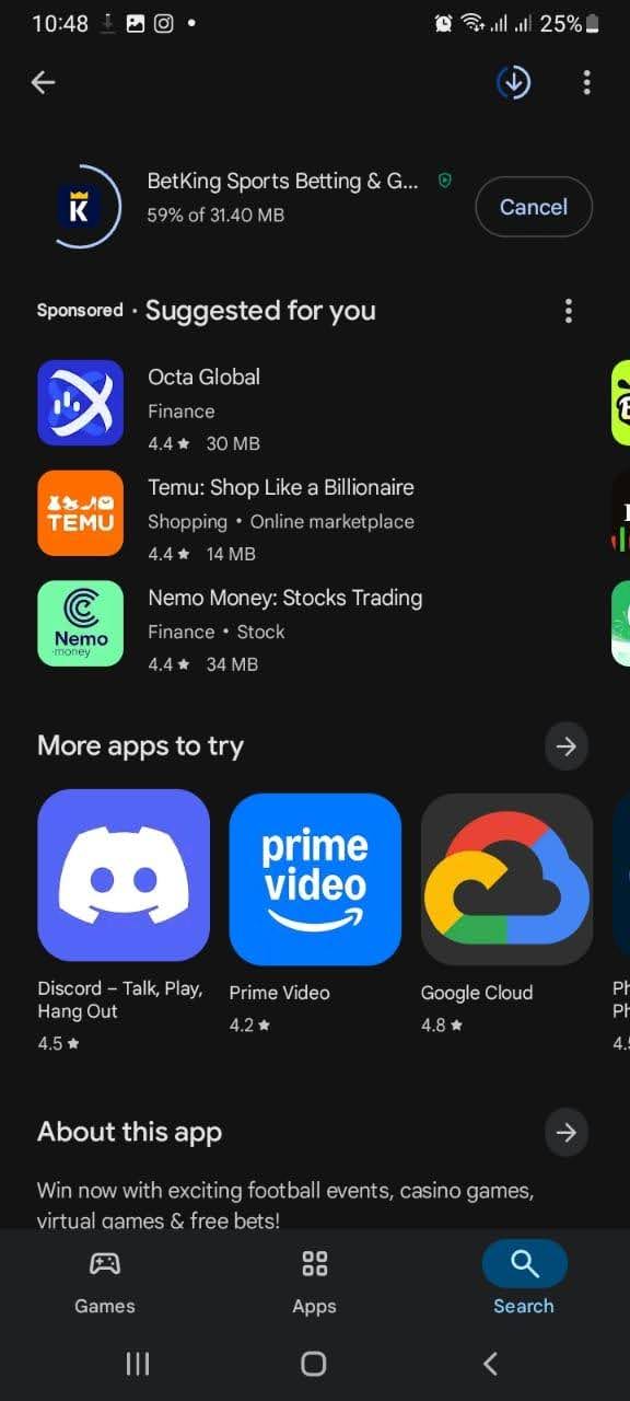 BetKing App Download Guide for Android & iOS in Nigeria